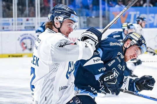 Hokejisté Plzně po pěti výhrách padli. Zápas s Libercem rozhodl jediný gól