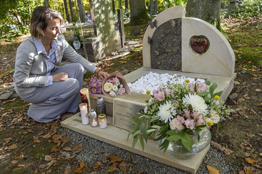 Na Lesním hřbitově vzniklo pietní místo pro rodiče, kteří přišli o miminko