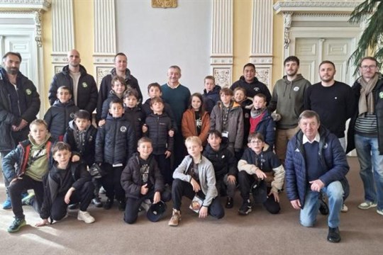 Z Domažlic si mladí francouzští hokejisté odvezli zážitky i šest gólů