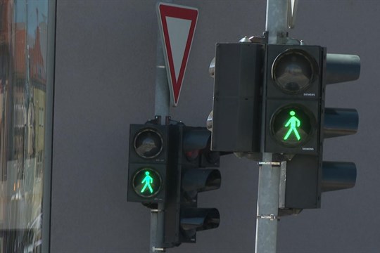 Semafory na Belánce opět fungují