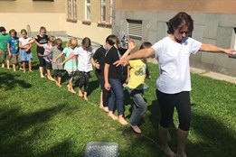 Fakulta zdravotnických studií pomáhá. Projekt “Pohybové edukační...