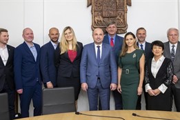 Roman Zarzycký představil složení nové Rady města Plzně, počet...