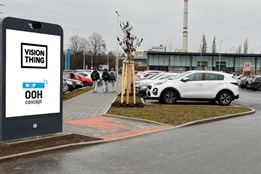 Síť digitálních obrazovek ConceptOOH se rozšiřuje do Západních Čech. Nové instalace přibyly v Karlových Varech, Plzni, Rokycanech a Klatovech