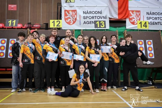 Zlatá radost pro Cheb: Lukostřelci vybojovali na šampionátu čtyři medaile