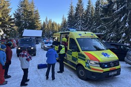 Šumavští záchranáři v jednom kole. Zásahů přibylo, vrtulníky ale vzlétají méně často