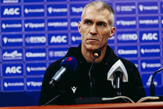 Bod bereme jako vítězství, popisoval Hyský. Pocity měl ale přesto smíšené