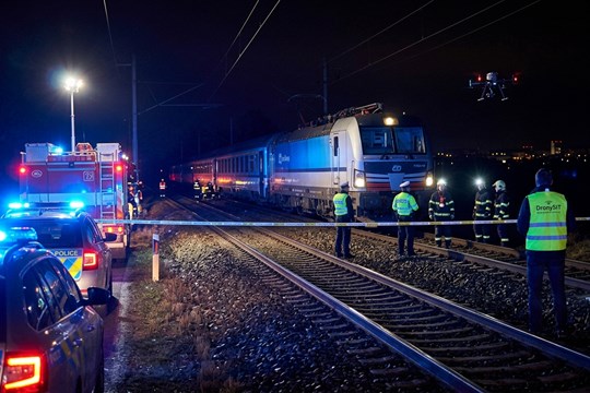 Tragédie na kolejích: Muž nepřežil srážku s vlakem