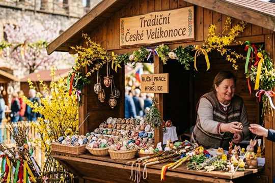 Velikonoce na Plzeňsku: Od jidášů na náměstí po králičí hop a jarmark 