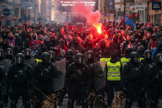 Plzeň v pozoru. Doosan Arénu čeká bitva s Panathinaikosem, policie chystá rozsáhlá opatření