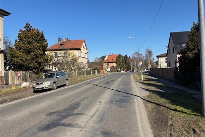 Ulice 28. října před rekonstrukcí