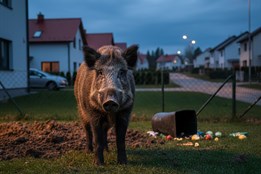 Plzeň tasí peněženky proti divočákům. 3 000 korun za prase má vyhnat nezvané hosty ze zahrad