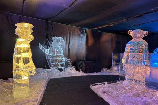 Výstava ledových večerníčku v muzeu Depo Moto Art pokračuje