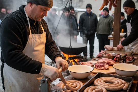 Pravá severochodská zabijačka? Vyrazte za masovými pochoutkami do Chodové Plané