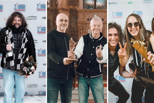 Hudební ceny Žebřík: Skupinou roku je Mňága a Žďorp, objevem Doctor Victor a speciální cenu převzal Roman Holý