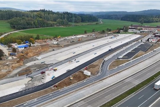 Z bývalé celnice moderní zázemí: Rozvadov na D5 spouští rekordní modernizaci za 648 milionů