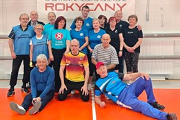 Domažlická smršť v Rokycanech: Senioři si ze sportovní ligy odvezli 11 medailí